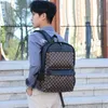 2023 New Men's Business Backpack PUバックパックマルチ機能大規模カジュアルな多目的学生バックパック231020