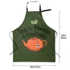 Aprons Tea is a good idea Apron Kitchen Things And For Home cleaning aprons kitchen apron girl women's 231019