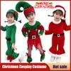Cosplay Kerst Cosplay Kostuums Kids Baby Kerstman Cos Kinderen Kerstpak Carnaval Party Nieuwjaar Prestaties Fancy Outfit Gift