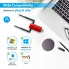 Wi Fi Finders L Link 1300Mbps Adaptateur WiFi sans fil Carte réseau Internet USB3 0 Dongle Wifi pour PC portable Double bande 2 4G 5 8GHz Antenne 5dBi 231019