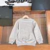 luxury sweater for boy and girl 3D letter printing kids sweatshirts Size 100-160 CM high quality round neck baby hoodie Oct15