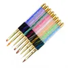 Outils de maquillage Nails Art Brosse Lignes Rayure Fleur Peinture Dessin Stylo Acrylique UV Gel Extension Grilles 3D Conception Manucure 231020