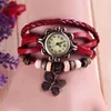 Autres montres Commerce extérieur montre antique mode cuir enveloppé bracelet épiderme femmes table papillon pendentifs en gros enfants table 231020