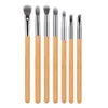 Pennelli per trucco Vela.Yue Set di pennelli per trucco premium 7 pezzi Ombretto Sbavature per sfumare Contorno Eyeliner Sopracciglio Kit di strumenti applicatore per trucco 231102