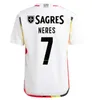 23 24 Neres Rafa Jerseys de fútbol Benfica Di Maria A.Cabral Kokcu Camiseta 2023 2024 Camisa de fútbol Otamendi Chiquinho Musa Aursnes M.Leonardo Men Kids Maillot de Futol