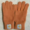 Carhart Kninated Winter Five Fingers Hloves for Men Chomens Cournes يحافظون على قفازات الإصبع الكاملة الكاملة Carharttlys K09B#