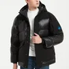Jaquetas de caça masculinas com capuz pato branco jaqueta inverno quente parka casaco outwear à prova de vento casacos masculinos