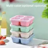 Take Out Containers Bento Box-Reusable 4-Compartment Meal Prep Perfect Food Storage Compact And Stackable Durable Easy To Use