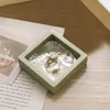 Boîtes à bijoux 10 pièces accessoires emballage affichage ustensiles boîte de rangement PE Film Suspension collier Transparent 231019