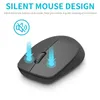 Tastatur-Maus-Kombinationen Rapoo 9000M Mini Multi Mode Silent Wireless Alloy Base Optical Combo Verbindung zu 3 Geräten Englisch Russisches Layout 231019