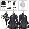 Nier Automata Cosplay Kostüm Yorha 2B Sexy Outfit Spiele Anzug Frauen Rollenspiel Kostüme Mädchen Halloween Party Phantasie Dresscosplay