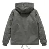 Piumino da uomo Parka invernale in cotone giacche con cappuccio fodera in pelliccia di agnello giacca in peluche ispessimento freddo moda moto 231020