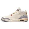 24h Shipping Jumpman 3 män basketskor 3s Jorddanes palomino Wizards White Cement Reimagined Fire Red Neapolitan Pine Green Womens Sneakers Trainers Sports Sport