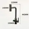 Kitchen Faucets Waterfall Temperature Digital Display Faucet Pull Out Sprayer Cold Single Hole Water Sink Mixer Wash Tap For 231019