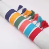 Charm Bracelets Summer Candy Color Fabric For Women DIY Handmade Lace Up Tassle Rope Braided Bracelet Wristband Jewelry