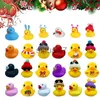 Christmas Decorations Christmas Advent Calendar Toy Box 24pcs Set Cute Snowman Mochi Animal 2022 New Year Countdown Stress Relief Kid Gift x1020