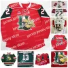 Anpassade hockeytröjor Halifax Mooseheads Hockey Jersey 13 Nico Hischier 22 Nathan MacKinnon 23 Landon Miron 21 Brady James 91 Elliot Desnoye