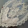 Table Runner Velvet Lace broderad europeisk bordslöpare Takduk Luxury Furniture El Villa Office Bankettparty Weding Decoration 231019