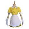 cosplay Eraspooky Blend S Stile Cafe Ashikaga Mafuyu Hoshikawa Yellow Love Live Maid Costume Anime Cosplay Womencosplay