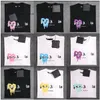 Designer Fashion Vêtements Pa Tees T-shirts Lettre Imprimé Épaule Goutte À Manches Courtes T-shirt Angles Palmses Anges Hommes Femmes Lâche Couple Tendance à VendreTJ2R