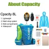 Outdoor Bags 8L Running Hydration Vest Backpack Men Women Outdoor Sport Bags Trail Marathon Jogging Hiking Backpack option Water Bag Flask 231019