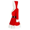 Cosplay Santa Cosplay Costumes mode Miss Claus Dress Suit Women Julkläder Xmas Carnival Party Nyår Sexiga kläder