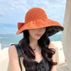 Berets 2023 Korean Hat Female Japanese-Style And Internet-Famous Metal Label Hairpin Sun Protection Visor Outdoor