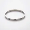 Nail Bracelet Designer Charm Jewelry Fashion Classic jewelry stainless diamond bracelet titanium steel ten lovers Christmas Gift