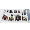 Julekorationer 10 Julstycken Belysad stuga Small House Christmas Tree Display Juldekoration Santa Claus Set Gifts X1020