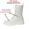 Bottes MORAZORA grande taille 34-42 bottes de neige en cuir véritable hiver bottines mode à lacets Nature laine garder au chaud femmes bottes 231019