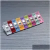 Outils d'artisanat 5000pcs clips en plastique mticolor de haute qualité pour patchwork couture bricolage artisanat quilt quilting clip trèfle merveille 9 couleurs hom dhbp1