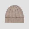 Bérets laine tricoté Bonnet femmes chapeau hiver automne épaissir chaud Skullies Bonnet décontracté hommes casquette