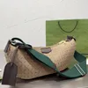 g print designer bag womens crossbody bag Zipper luxurys handbag womens Green strap Shoulder Bags Fashion classic purses