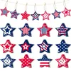 Dekoracja imprezy American Independence Day Holiday Charm Celebration Celebration Prezent Gwiazda