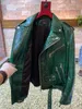 AM1RI 2023 Python Leather Mens Real Genunine Leather Coat Brand Jacket Designer Luxury Gister Fathers Day Day Day