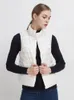 Women's Vests Women Vests Autumn Winter Ultra Light Duck Down Vest Female Slim Sleeveless Jacket Windproof Warm Puffer Waistcoat 4XL 231020