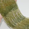 Pietre preziose sciolte, tormalina naturale giallo-verde, perline rotonde sfaccettate da 2 mm - Colore selezionato