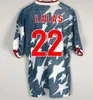 94 EUA camisa fora camisa Retro Soccer Jerseys Ramos Balboa Wegerle Lalas 1994 Camisas de futebol clássicas uniformes
