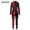 Steampunk Sexy Slim Uomo Tuta Catsuit Costumi Cosplay Zentai Donna Tuta Fancy Dress Halloween Party S-XL 2023