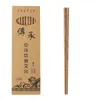 箸5ペア中国の木製の再利用可能な環境に優しい天然木材韓国寿司チョップスティックセット25cm