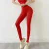 Yoga Outfit SOISOU Nylon Leggings Vrouwen Broek Sport Sexy Strakke Hoge Taille Elastische Slipje Pocket legging mujer 231020