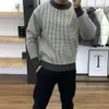 Maglioni da uomo Moda coreana Slim Fit Autunno Inverno Pullover Maglioni Uomo Crew Top caldi Abbigliamento casual 231021