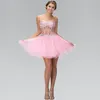 Party Dresses 2023 Evening Cocktail A-Line Pretty Appliques Strapless Sexig Sweetheart Neck Open Back Illusion Women Prom Gown