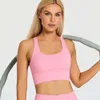 Lu Lu limão Yoga Align Vest Longline Sports Bras Colete Top Mulheres Acolchoadas Criss Cross Fitness Bras Gym Workout Bras Exercício Sutiã Atlético