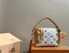Drobna malle boczna torba na ramię designer moda oryginalna skórzana damska torebki portfele TOTE Clutch torebka crossbody