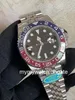 Clean Factory 126710 GMT Полная серия Роскошные часы 3186 Machine GMT dd3285 Полностью автоматические мужские наручные часы с механическим механизмом 904 из стали 40 мм