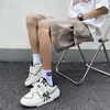 Men's Shorts 2023 Summer Fashion Vintage Basic Cargo Pants Straight Japanese Style Male Clothing Drawstring