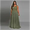 Deslumbrante e plus size renda mãe baile vestidos