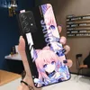 Mobiltelefonfall Anime Genshin Impact Case för Samsung Galaxy A52 A72 A22 A53 A73 A33 A13 5G A32 A31 A41 A21S A12 A51 A71 4G Black Cover 231021