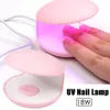 Sèche-ongles 18W Shell lampe UV sèche-linge Mini doigt unique oeuf P Machine de thérapie séchage rapide vernis Portable durci outils de manucure CA053 231020